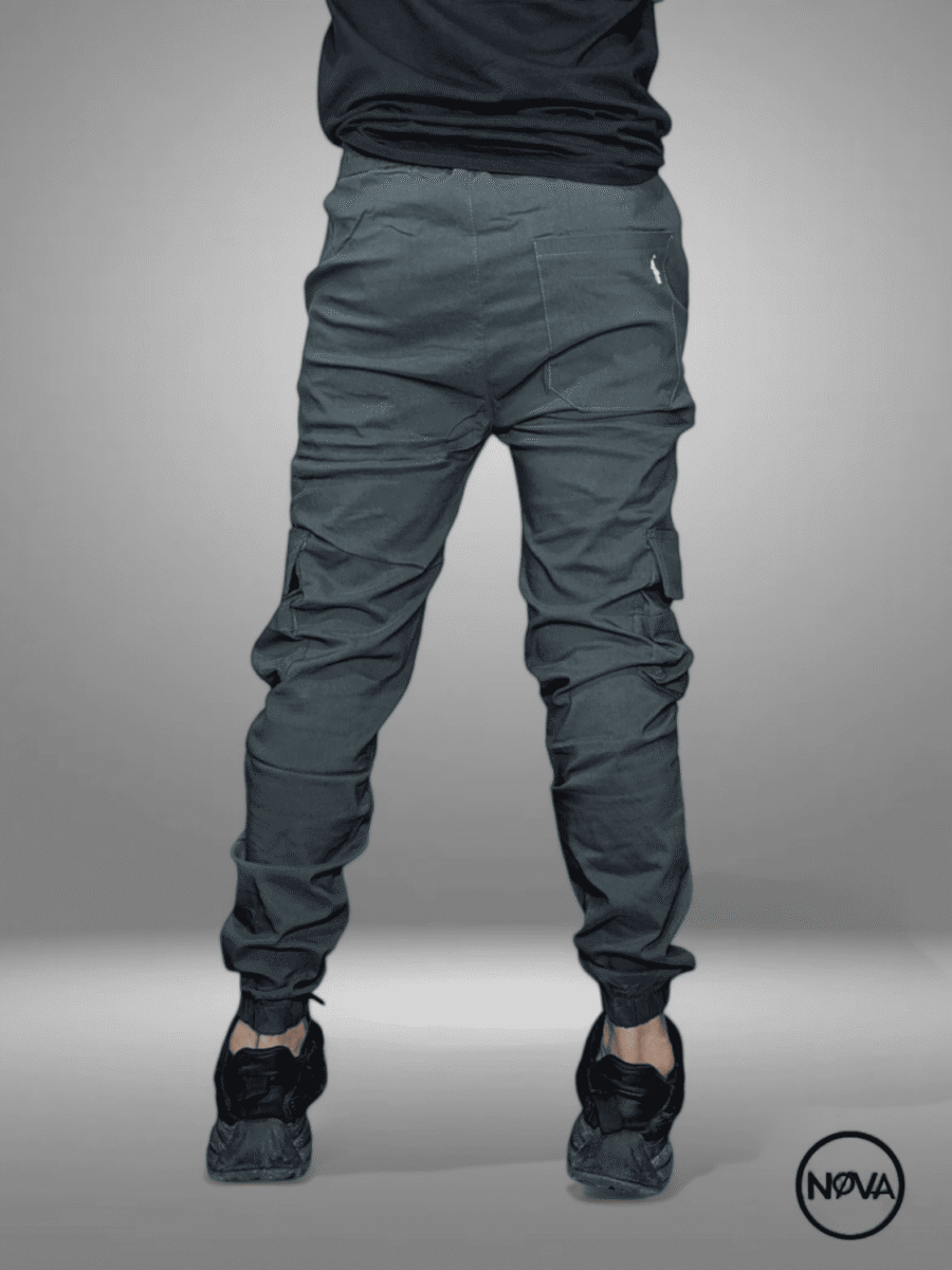 Pantalones Joggers para hombres, pantalones con bolsas a los lados de caballeros, comandos, cargos