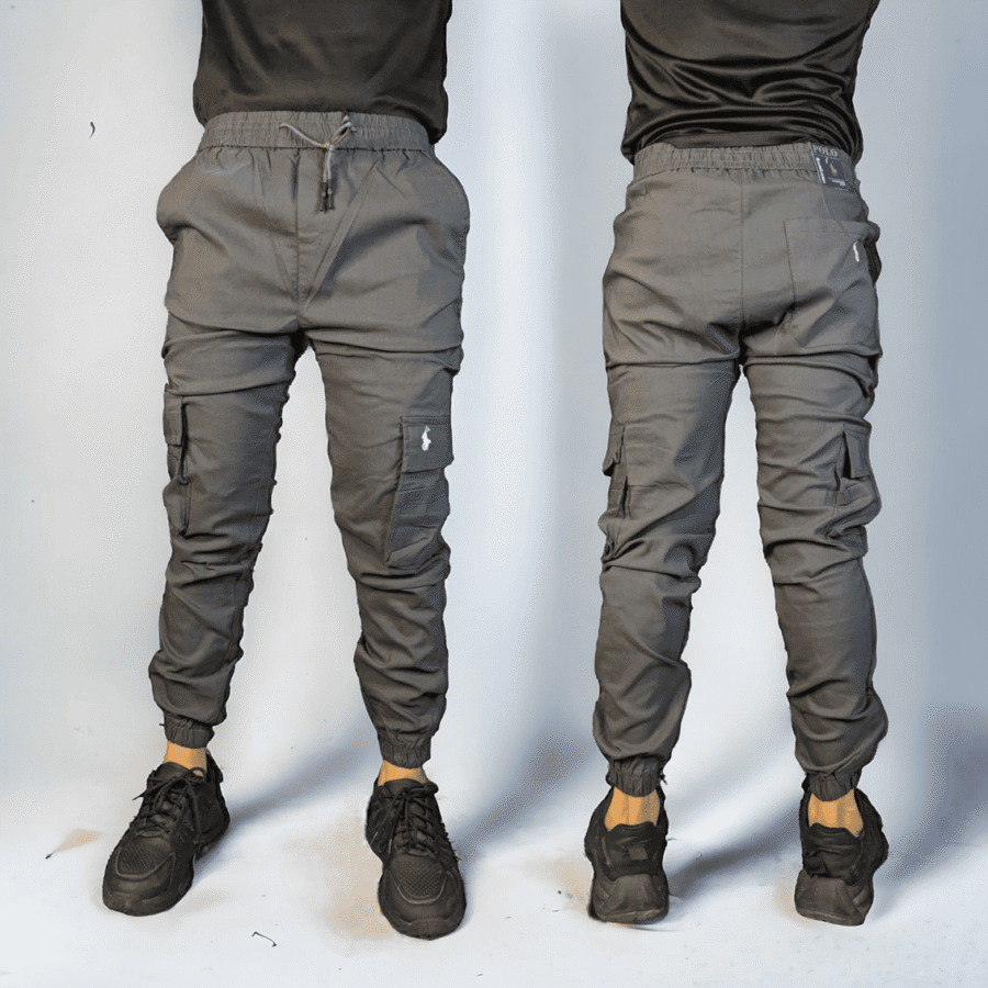 Pantalones Joggers para hombres, pantalones con bolsas a los lados de caballeros, comandos, cargos