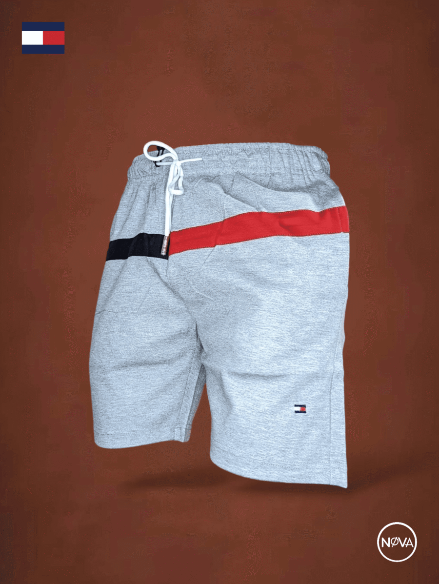 Short Tommy Hilfiger algodón, con bolsas a los laterales, shores para hombres elegantes, short adidas de cordon en cintura