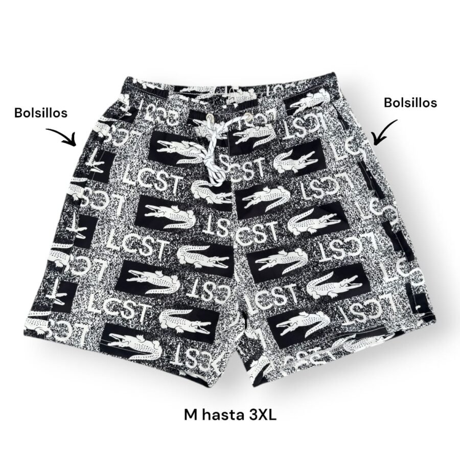 Short Estampado de Hombre playeros, Bermudas impermeables