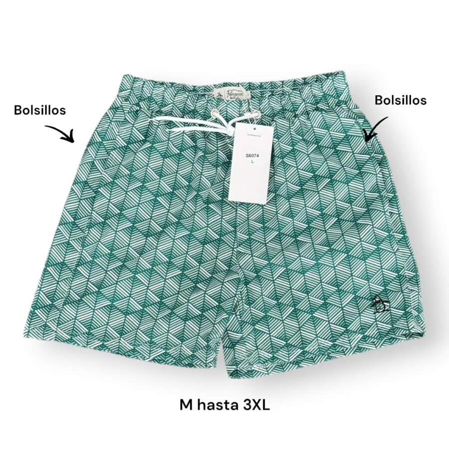Short Estampado de Hombre playeros, Bermudas impermeables