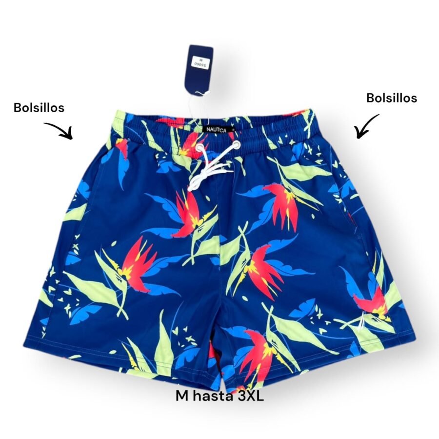 Short Estampado de Hombre playeros, Bermudas impermeables