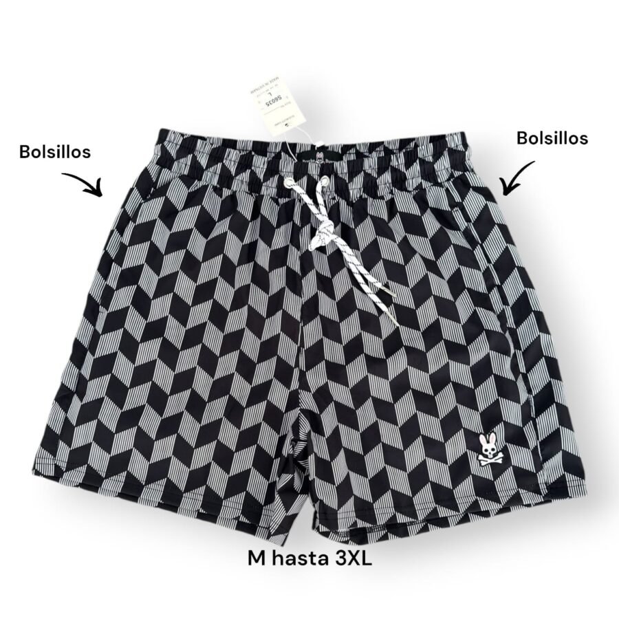Short Estampado de Hombre playeros, Bermudas impermeables