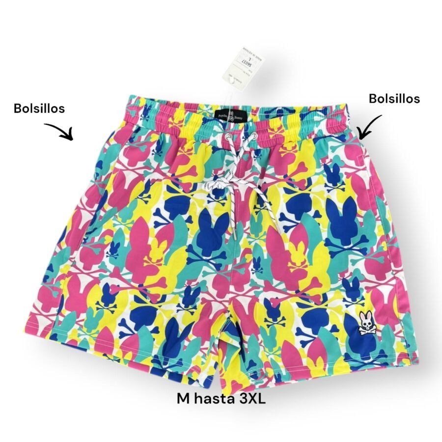 Short Estampado de Hombre playeros, Bermudas impermeables