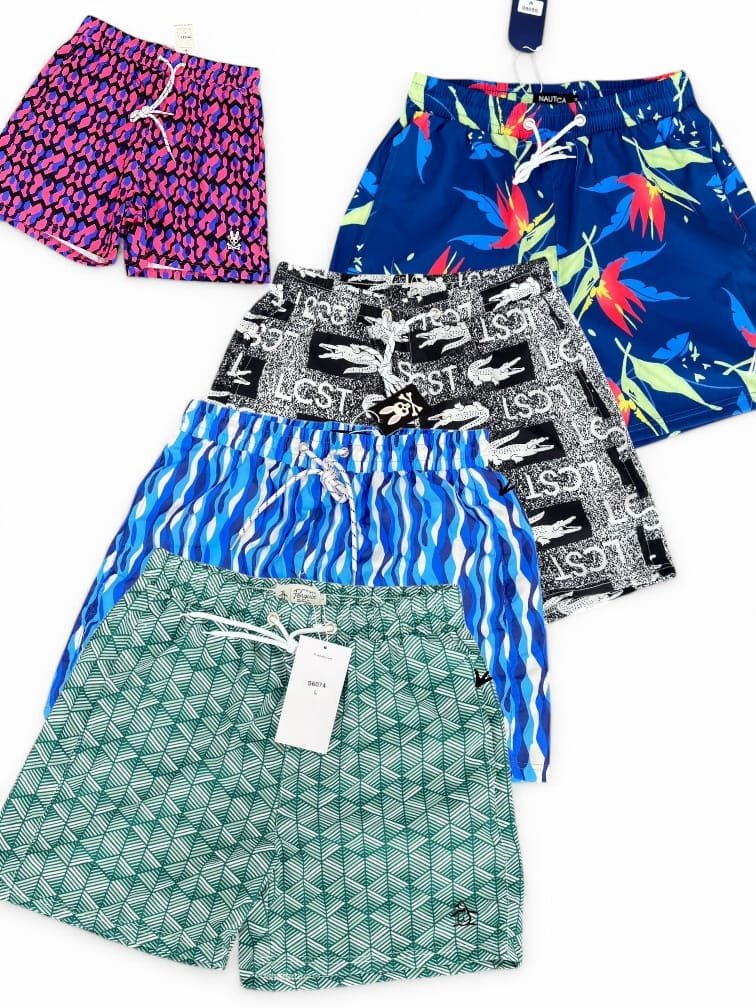 Short Estampado de Hombre playeros, Bermudas impermeables