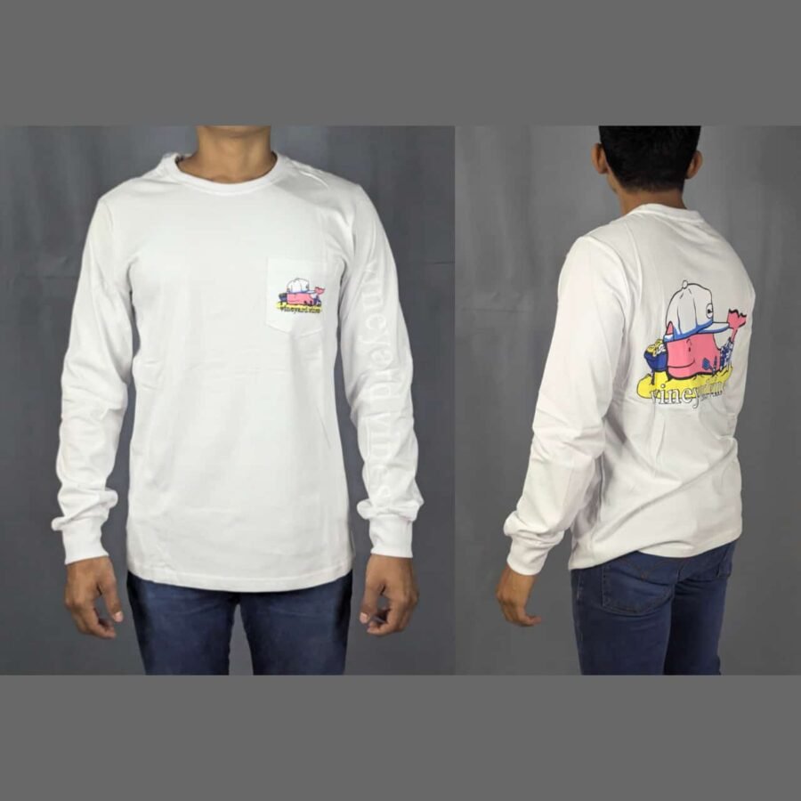Sudaderas de la ballena, camisas mangas largas Vineyard Vines, para hombres y mujeres, sudaderas de algodón de la ballenita, ballena. Para damas o caballeros, unisex