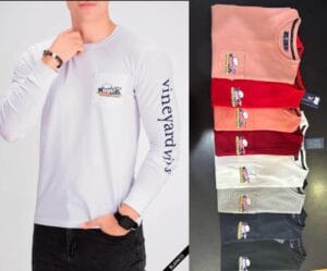 Sudaderas de la ballena, camisas mangas largas Vineyard Vines, para hombres y mujeres, sudaderas de algodón de la ballenita, ballena. Para damas o caballeros, unisex