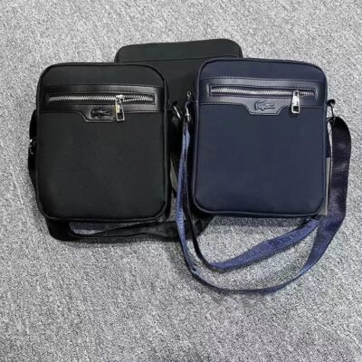 Bolso Lacoste cruzado, bandoleras para hombres, pequeños, manos libres de caballeros, varones