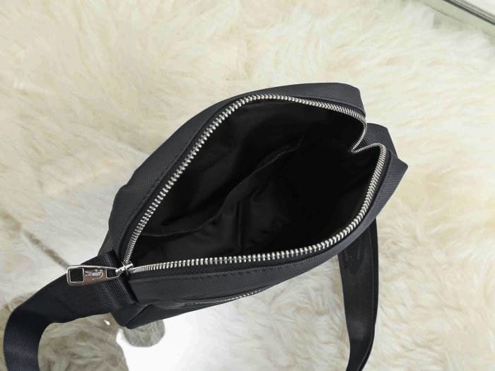 Bolso Lacoste cruzado, bandoleras para hombres, pequeños, manos libres de caballeros, varones