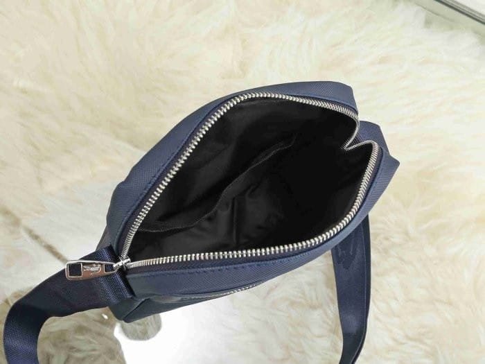 Bolso Lacoste cruzado, bandoleras para hombres, pequeños, manos libres de caballeros, varones