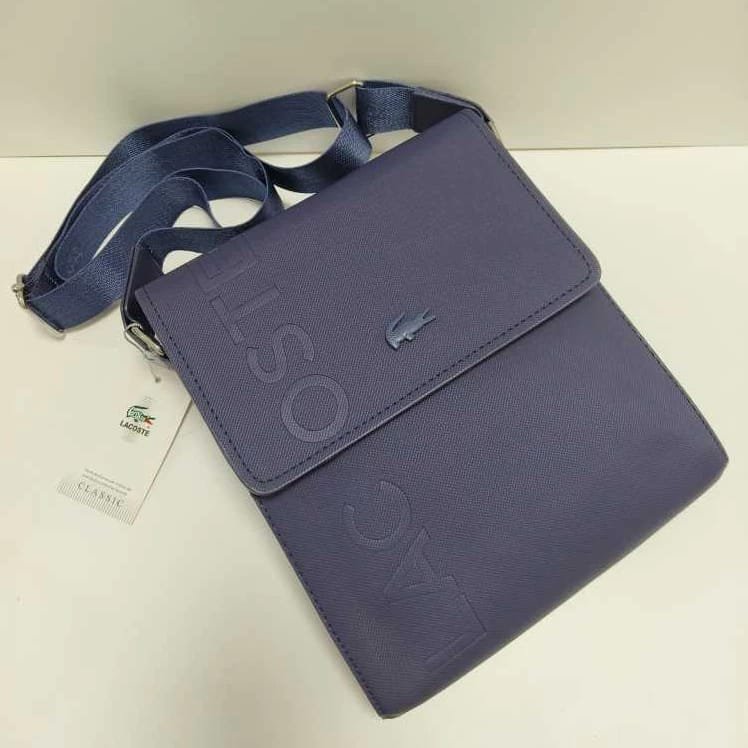 Bolso Lacoste de tapa, bolsos cruzados, bandoleras para hombres, pequeños para varones-caballeros
