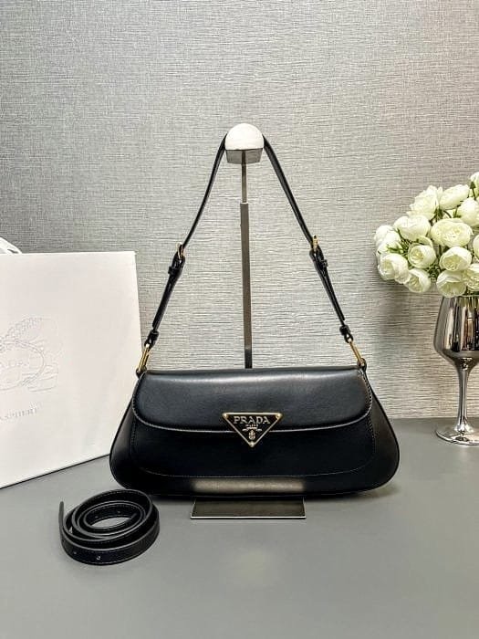 Bolso PRADA, bolsos para damas blancos y negro, bolsas pequeñas