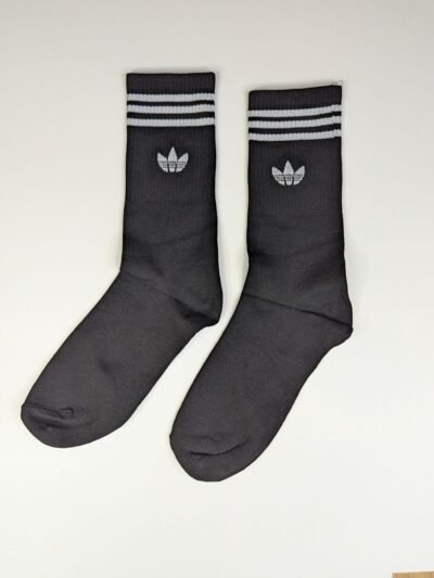 Calcetas Adidas altas de franjas Horizontales