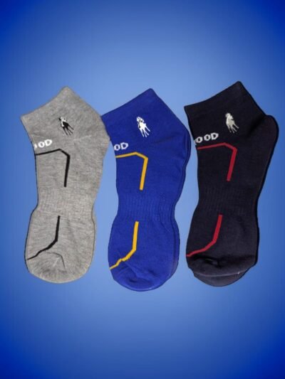 Set de tres pares Polos, calcetas bajas