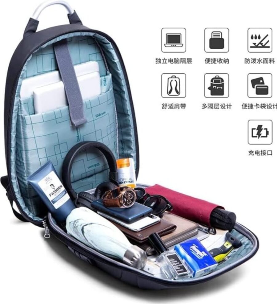 Mochilas ideal para viajes, mochila de caparazón, rígida