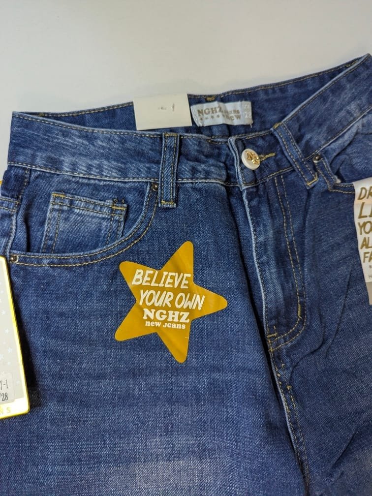 Pantalones para mujeres de mezclilla vaqueros, pantalones para damas