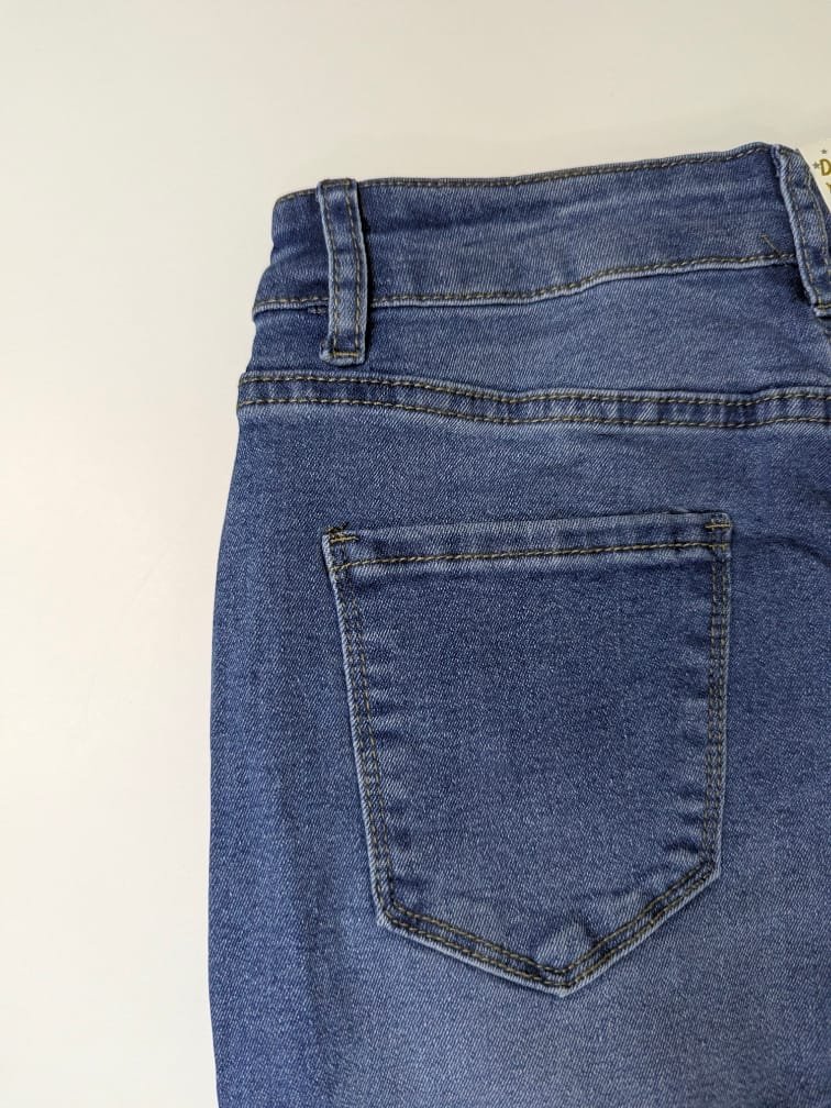 Pantalones para mujeres de mezclilla vaqueros, pantalones para damas