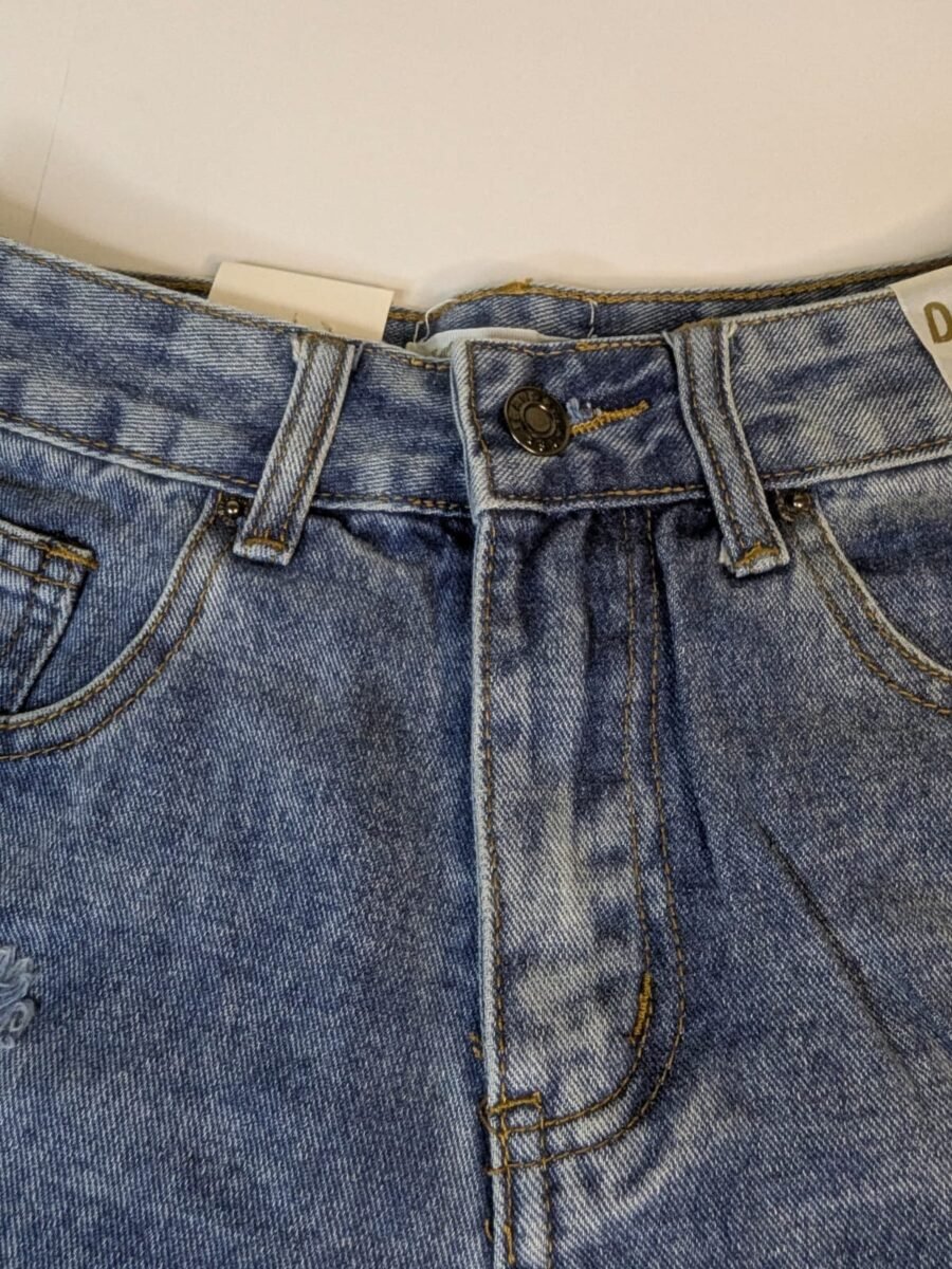 Short para dama de mezclilla, shores cortos rotos, rasgados mujeres, azulones