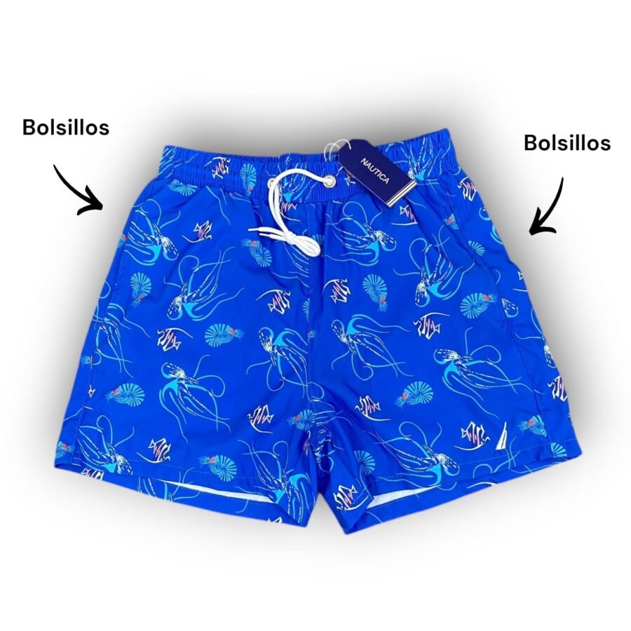 Short Estampado de Hombre playeros, Bermudas impermeables
