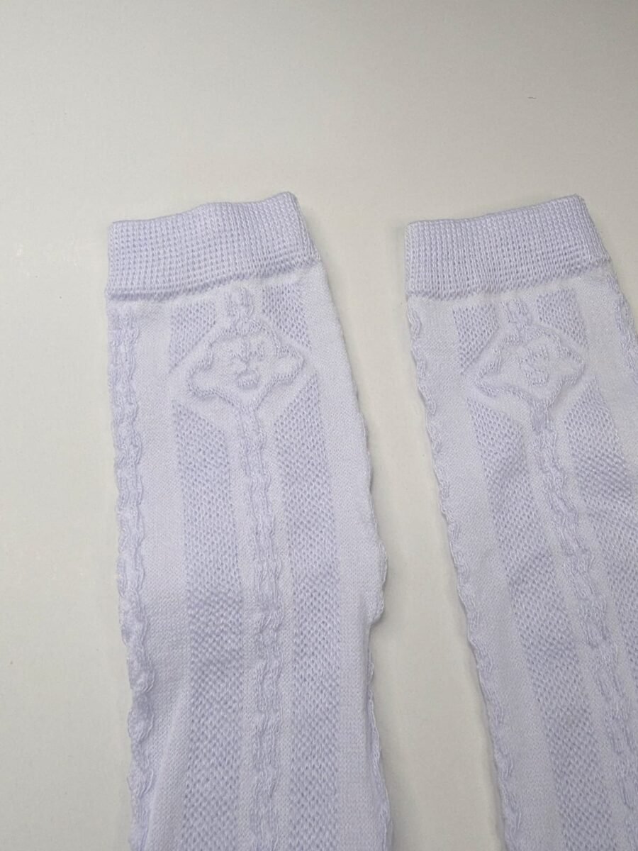 Tres pares de Calcetas caladas colegial, para la escuela de mujeres, niñas, damas blancas
