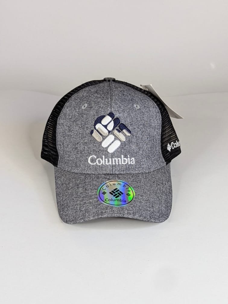 Gorra Columbia, gorras de mallas con broches, tamaño ajustable para hombres