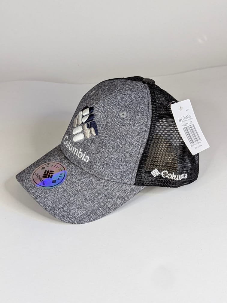 Gorra Columbia, gorras de mallas con broches, tamaño ajustable para hombres