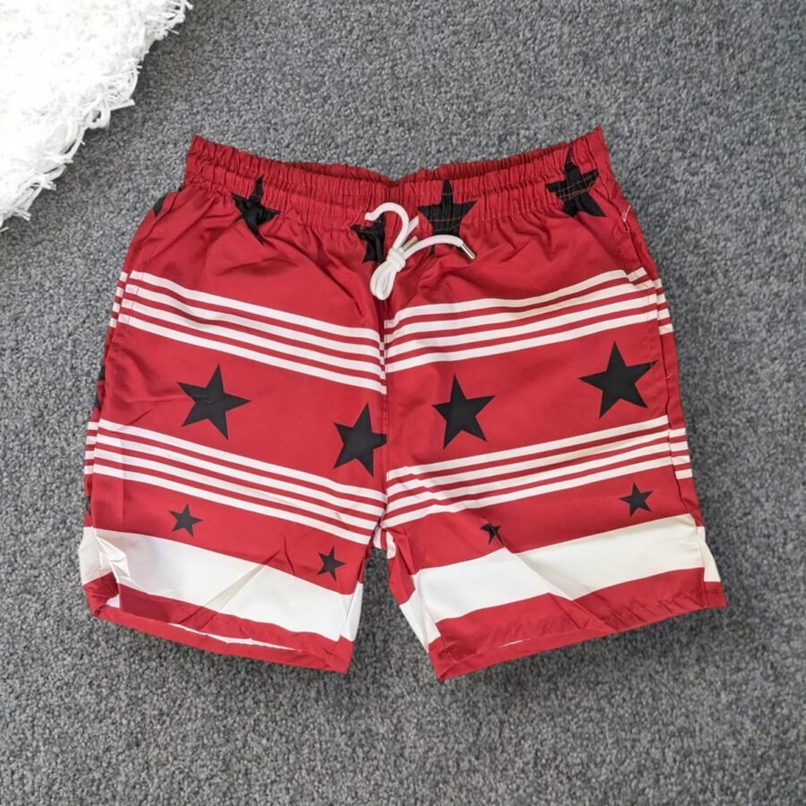 Short impermeable estampados para hombres