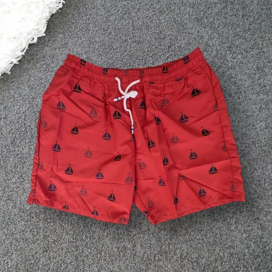 Short impermeable estampados para hombres