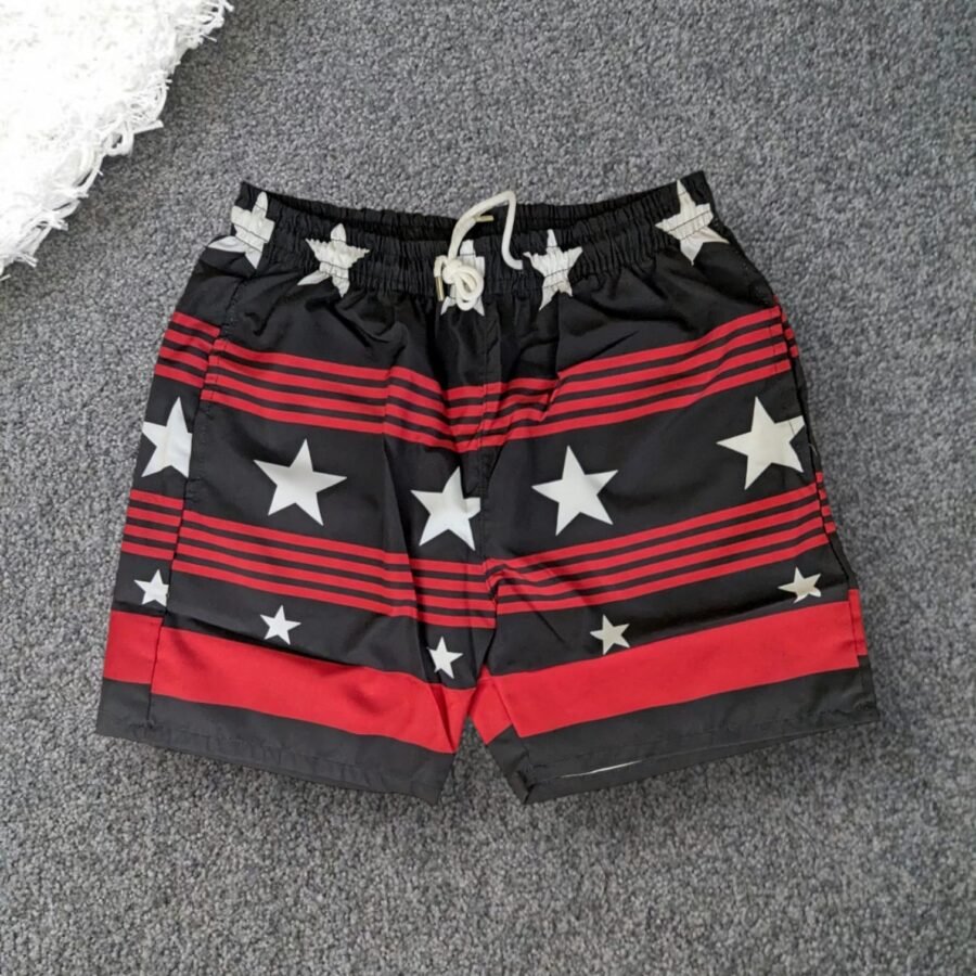 Short impermeable estampados para hombres