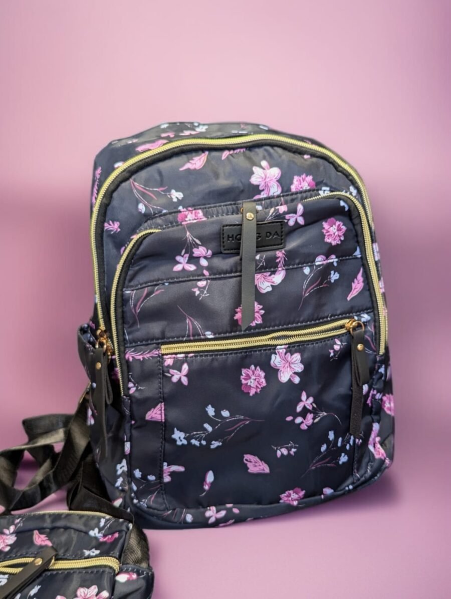 Mochila de tres piezas para mujeres Hong Da