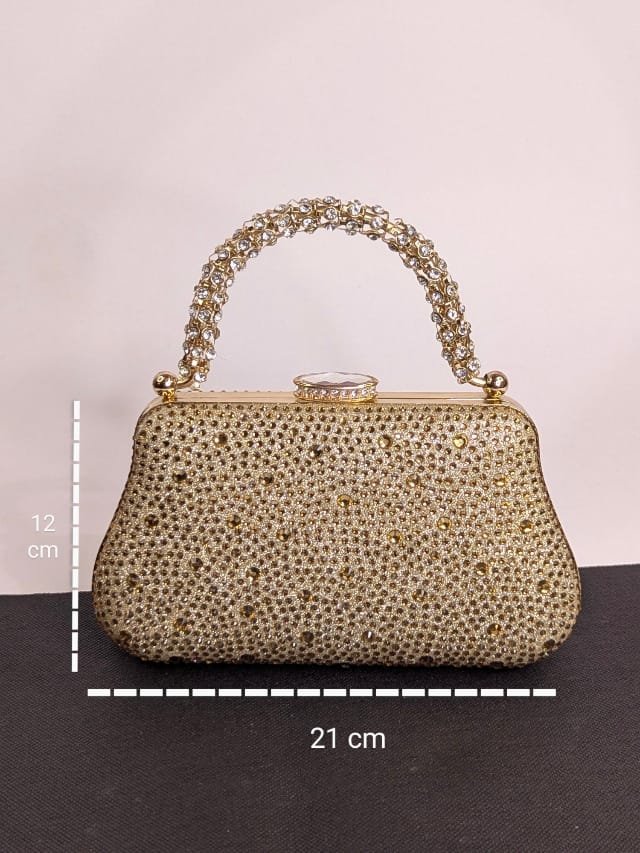 Carteras de mano para dama con perlas incrustadas, bolso de noche para mujeres
