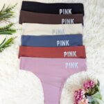Bikin Pink sin costura para mujeres, bikinis strech de damas