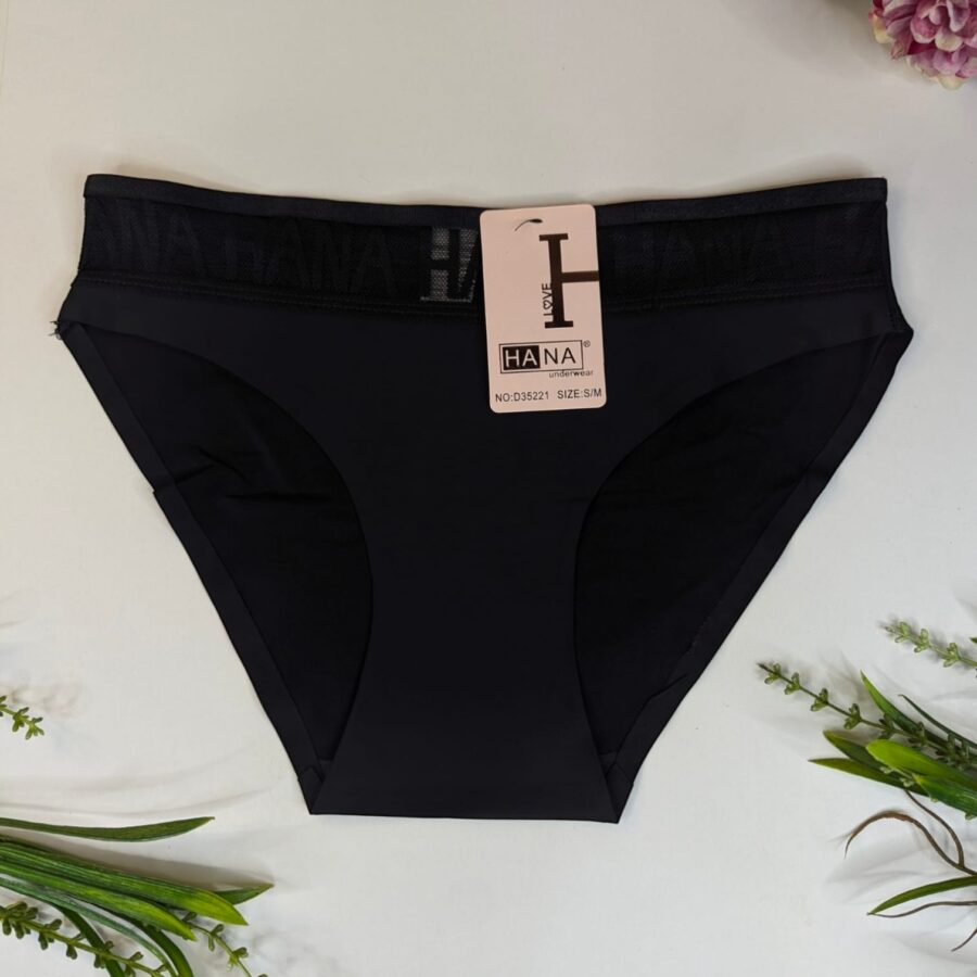 Blumer Hana sin costura con encajes, calzones para mujeres, ropa interior de damas