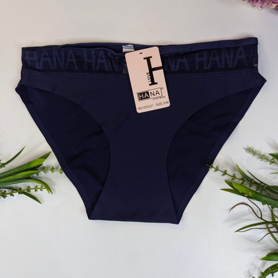 Blumer Hana sin costura con encajes, calzones para mujeres, ropa interior de damas