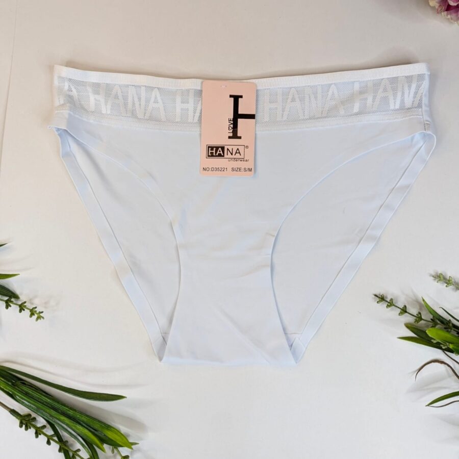 Blumer Hana sin costura con encajes, calzones para mujeres, ropa interior de damas
