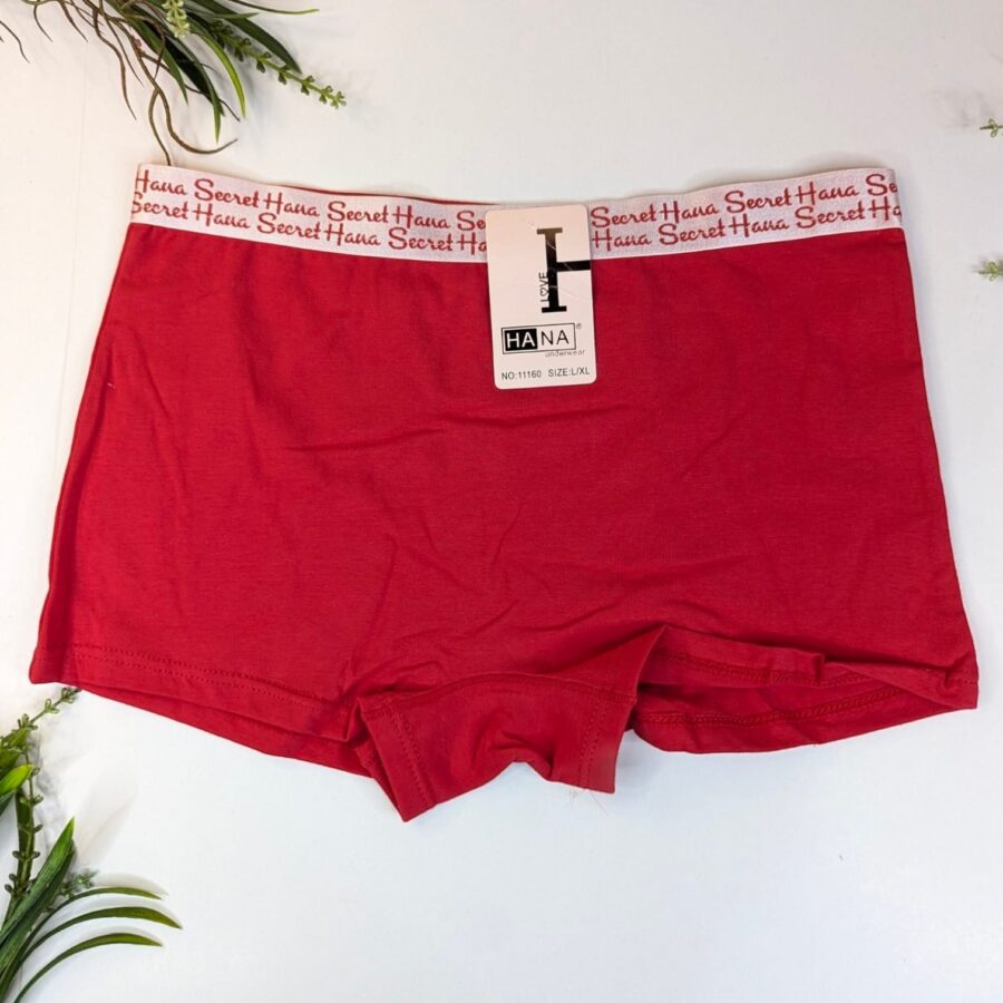 Bóxer Hana de algodón para mujeres, ropa interior de dama, cacheteros