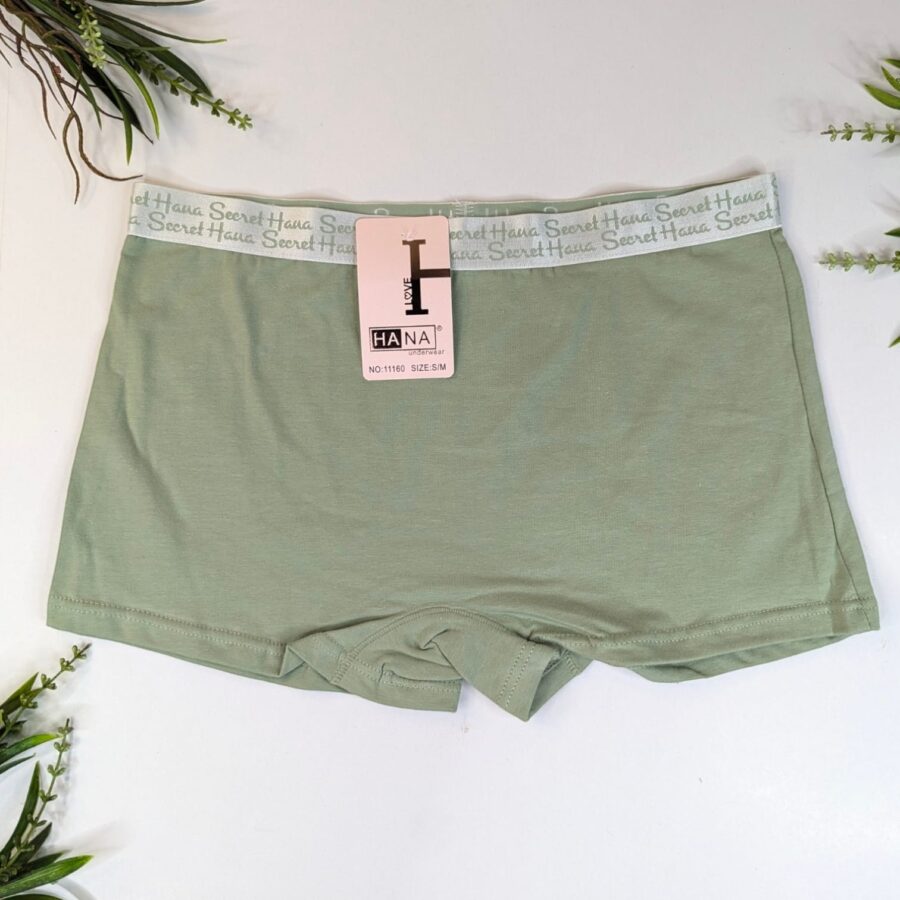 Bóxer Hana de algodón para mujeres, ropa interior de dama, cacheteros