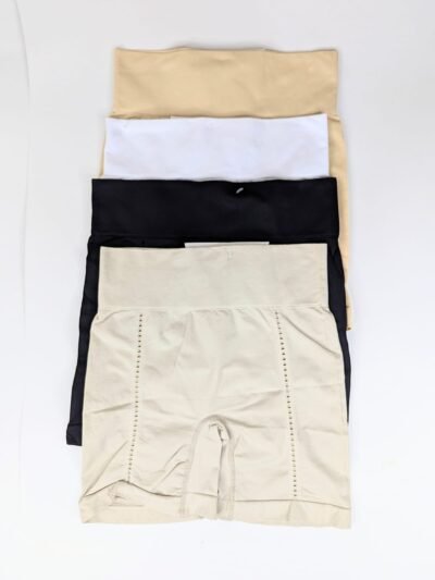 Shorts de cintura alta, fajas o ropa interior tipo bóxer para mujeres, pantaletas