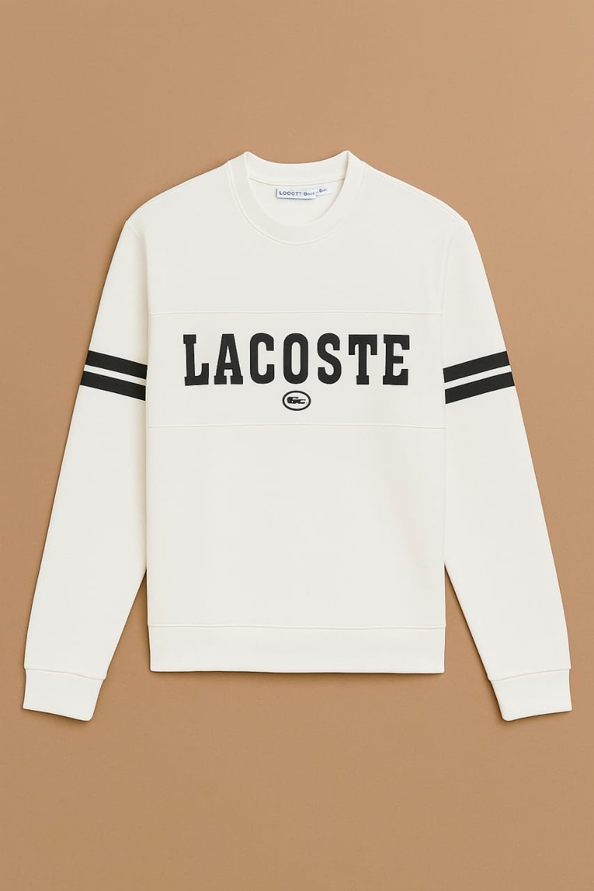 Sudaderas Lacoste camisas mangas largas para hombres o mujeres de algodón