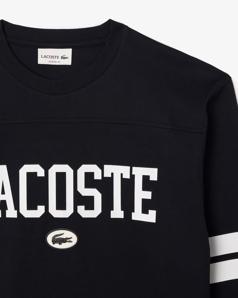 Sudaderas Lacoste camisas mangas largas para hombres o mujeres de algodón