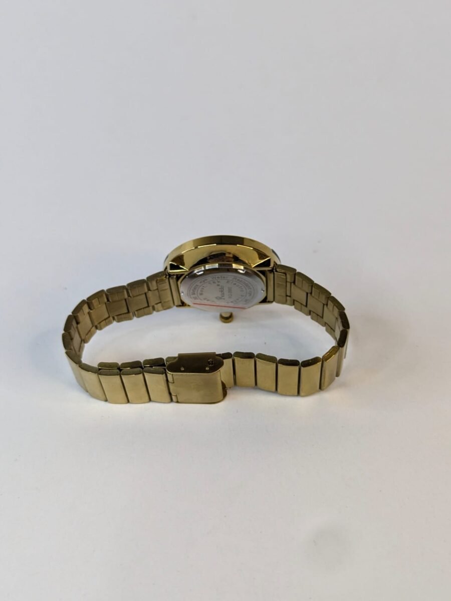 Reloj RACKLO de acero inoxidable dorado para hombres o mujeres, plateados, dorados