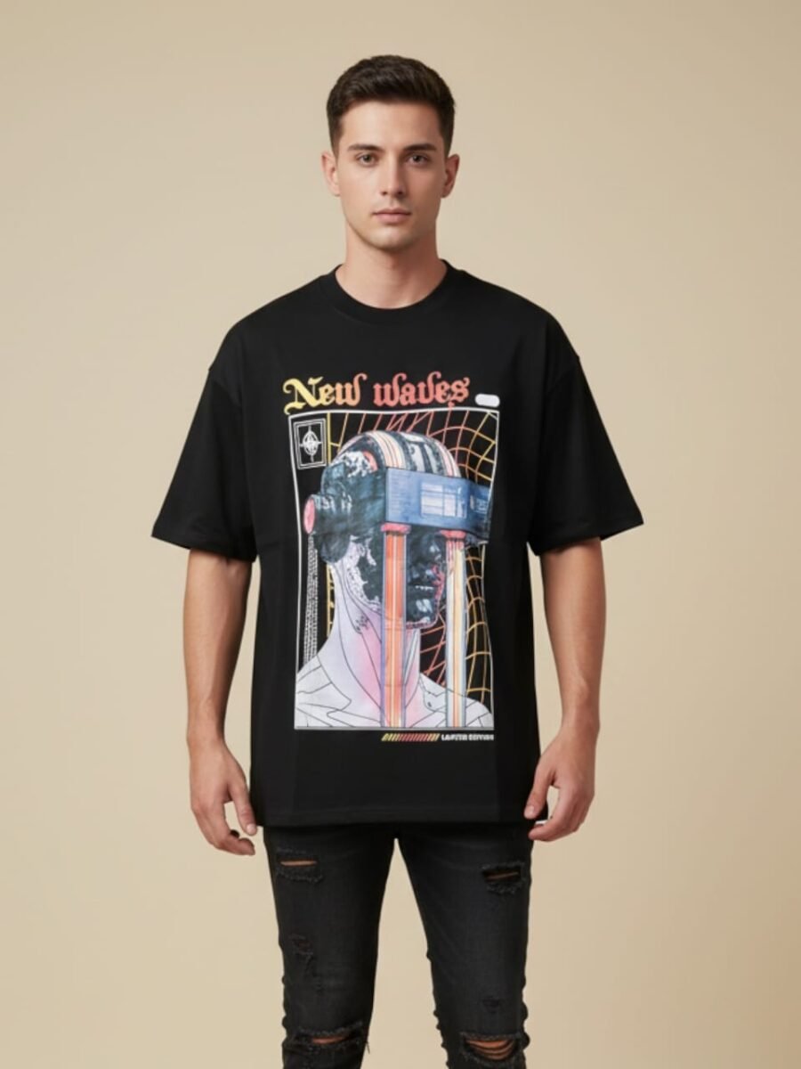 Camisas oversized, camisetas para hombres animadas