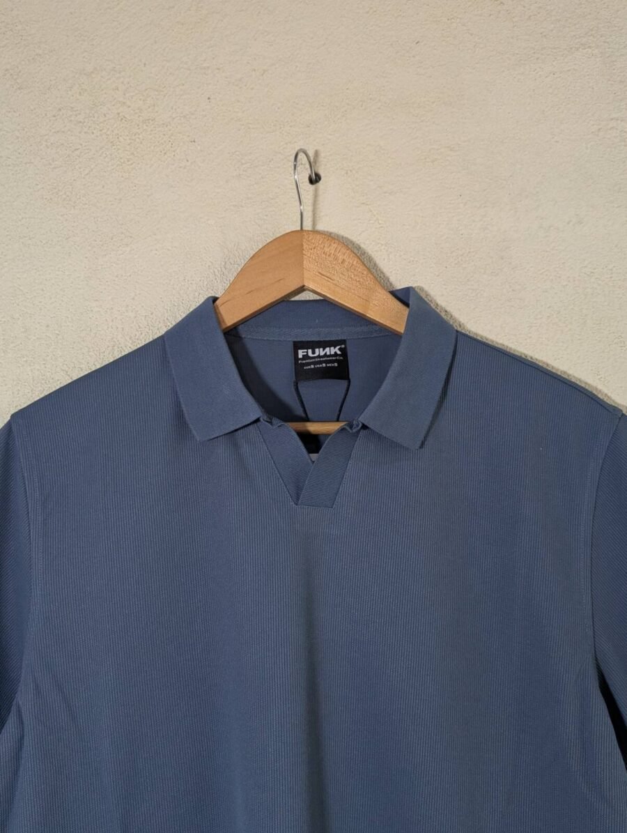 Funk Camisa estilo polo para hombres camisa de granaje, old money sport