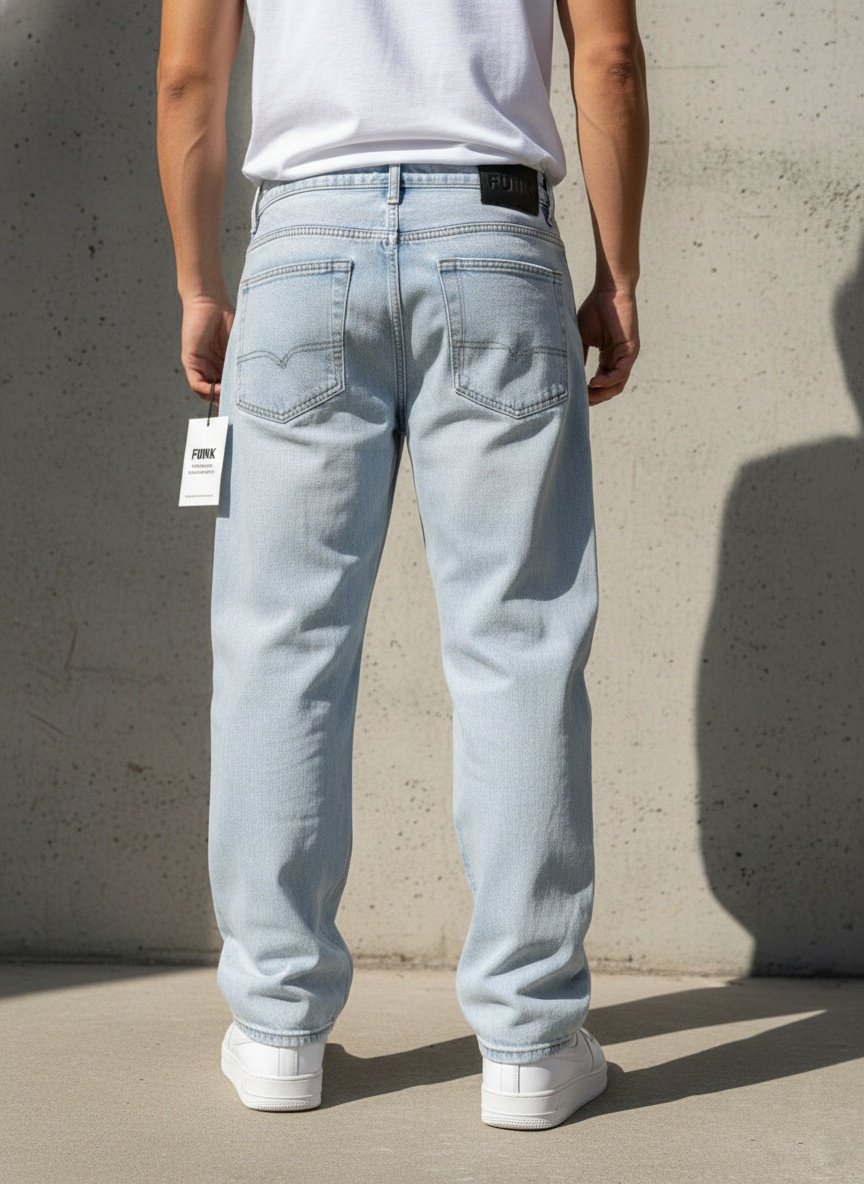 Pantalones baggy para hombres FUNK, pantalon rasgados de mezclilla. Pantalon, vaqueros de caballeros, varones