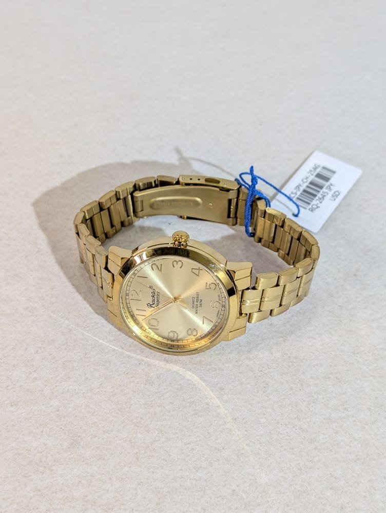 Reloj Racklo de acero para hombres, relojes metálicos de acero inoxidable analógicos