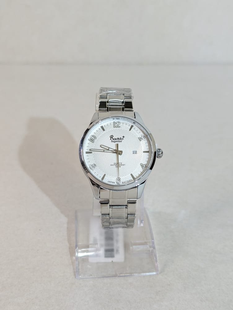 Reloj Racklo de acero para hombres, relojes metálicos de acero inoxidable analógicos