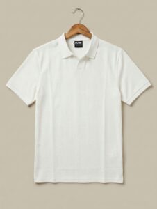 Funk Camisa estilo polo para hombres camisa de granaje, old money sport