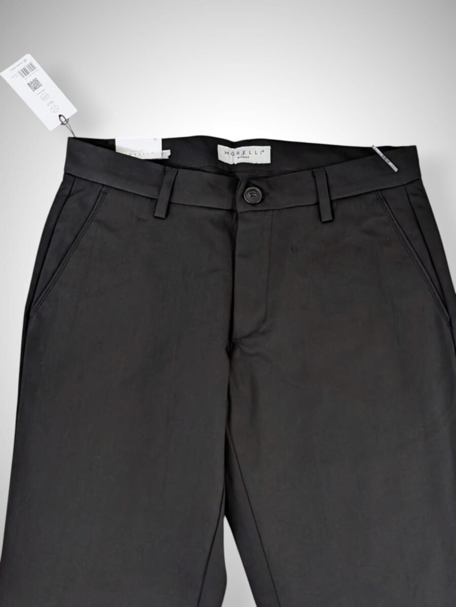 Pantalón chino MORELLI de vestir para hombres, corte narrow fit (similar al slim fit), strech, pantalones chinos