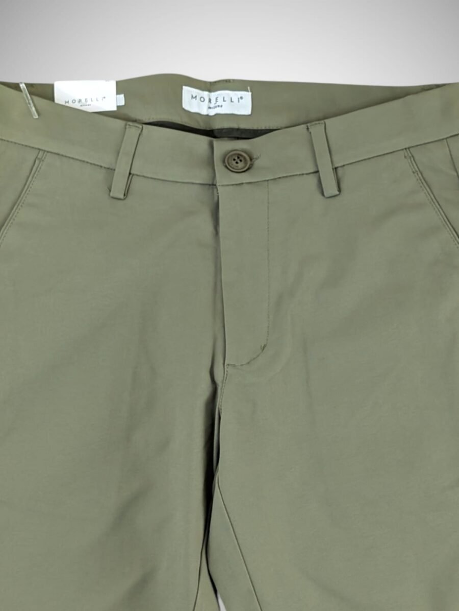 Pantalón chino MORELLI de vestir para hombres, corte narrow fit (similar al slim fit), strech, pantalones chinos