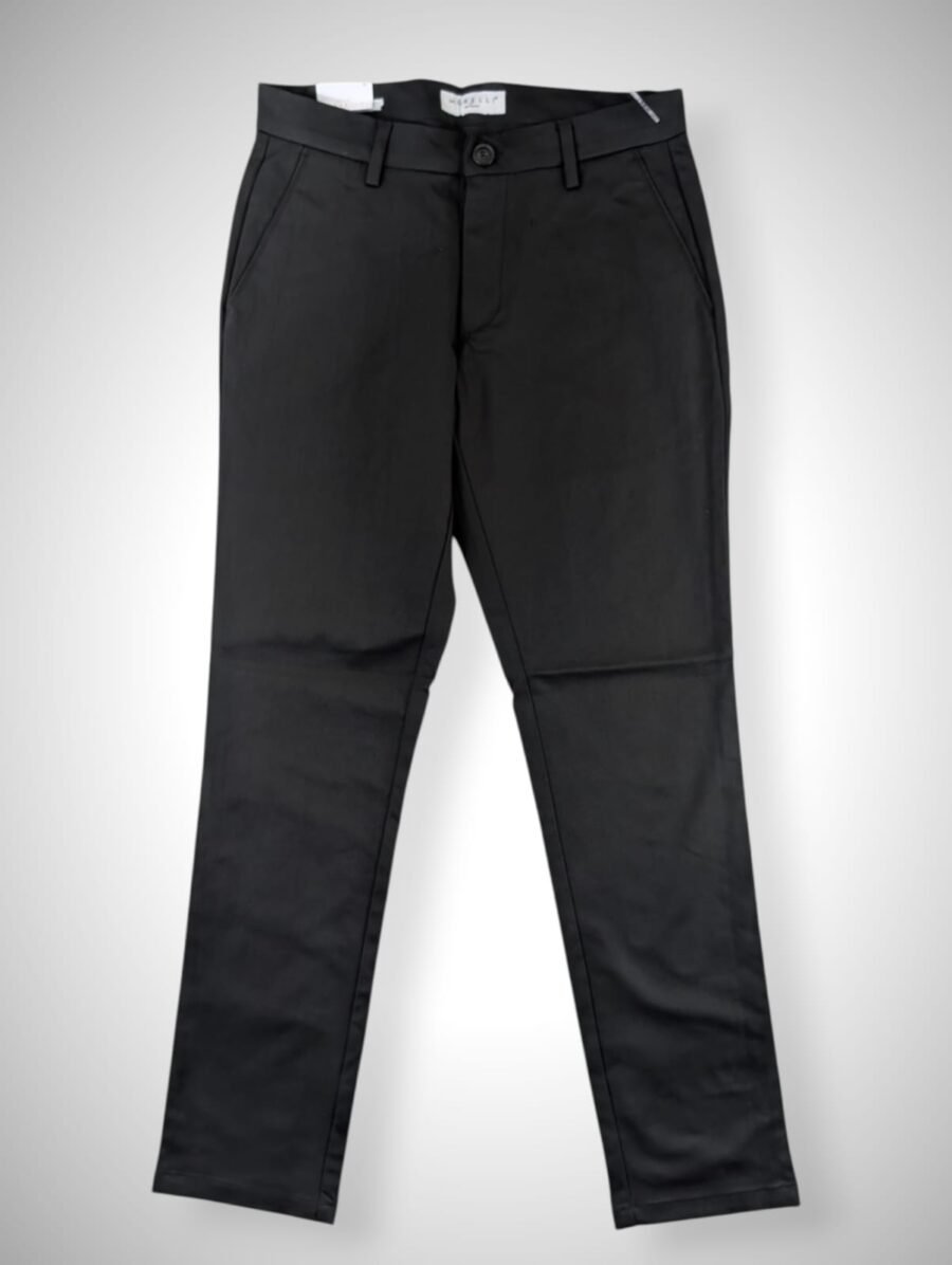 Pantalón chino MORELLI de vestir para hombres, corte narrow fit (similar al slim fit), strech, pantalones chinos